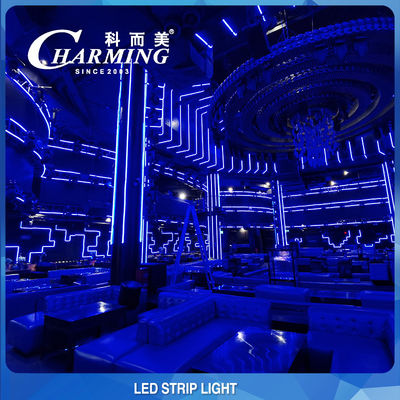 چند صحنه انعطاف پذیر LED RGB نوار نور طناب طول 500 سانتی متر کنترل SPI