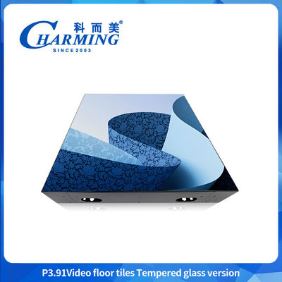 صفحه نمایش صفحه نمایش زیرنخی LED تزئینی P3.91 با پوشش شیشه ای