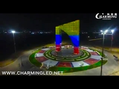 لوله پیکسل LED آلیاژ آلومینیوم DMX مقاوم در برابر خوردگی برای اجاره رویداد