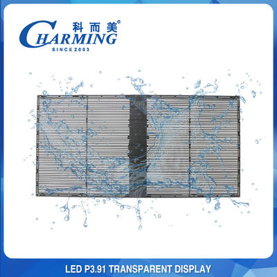 صفحه نمایش دیواری LED شفاف ضد آب در فضای باز Anti Collision P3.91