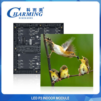 ماژول LED سالن خرید 3840HZ P3 , ماژول دیوار تصویری LED ضد برخورد