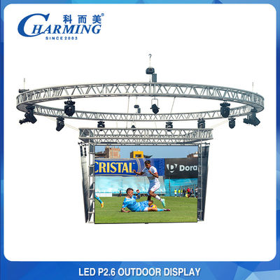 256x128 Stage Events Display Wall Video LED Anti Collision P2.6 P3.91 P4.81
