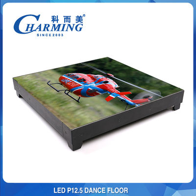 صفحه نمایش LED عملی IP54 Dance Floor 200W با دوام 500x500x84mm