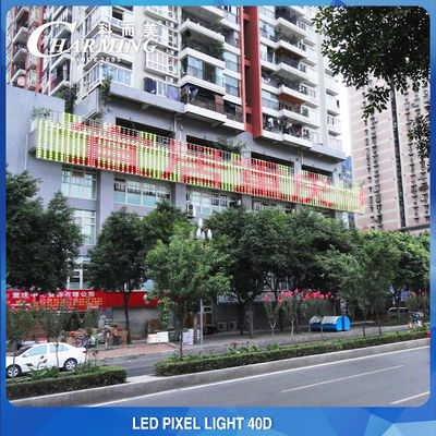 روشنایی نمای خانه ضد آب IP68، LED پیکسل تمام رنگی DC24V