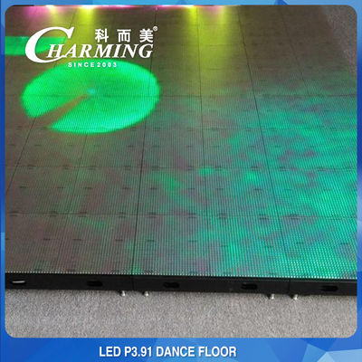 P3.91 Led Dance Floor Video Floor برای اجاره رویداد نمایشگاه عروسی