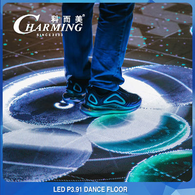 P3.91 ال ای دی ال ای دی ال ای دی طبقه بندی رقص RGB HD IP65 با دوام بالا BIS CE