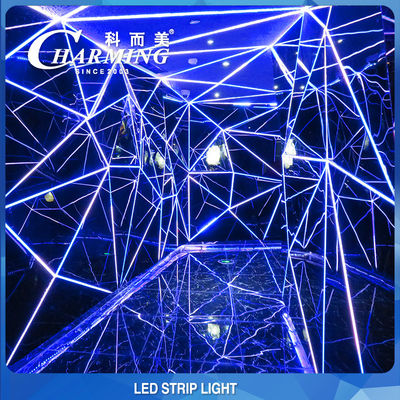 چراغ های نواری LED بسیار نازک انعطاف پذیر RGB 5000x10x3mm برای هتل