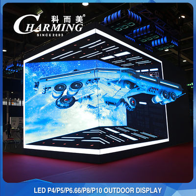 صفحه نمایش LED تبلیغات در فضای باز ضد گرد و غبار 1200W ضد خوردگی