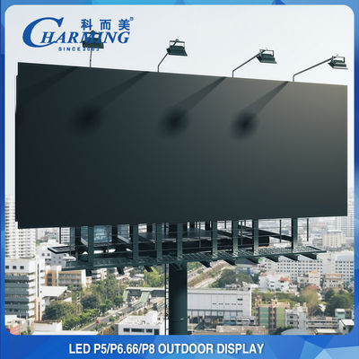 صفحه نمایش بیلبورد LED تصویری دیواری P8 کاربردی 120x120