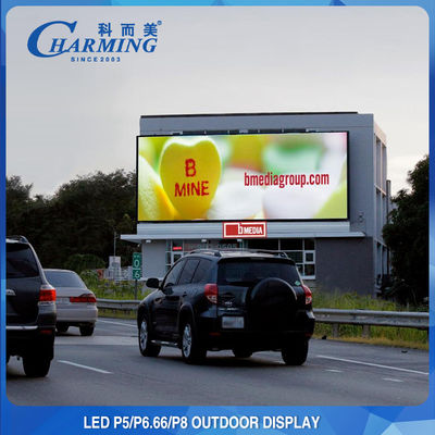 دیوار تصویری LED کامل رنگی M5 ضد آب IP65 960*960 میلی متر برای اجاره بیلبورد