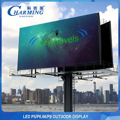 صفحه نمایش LED تمام رنگی P10 در فضای باز صفحه نمایش بزرگ LCD 960*960 دیوار بیلبورد