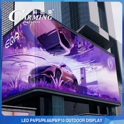 دیوارهای LED چند منظوره در فضای باز SMD1921، صفحه نمایش LED 900 واتی برای تبلیغات در فضای باز