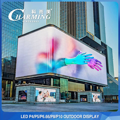 Antiwear 256x192 LED Billboard Advertising, IP65 Outdoor LED Billboard Display Board