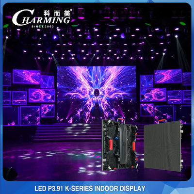 نمایشگر LED اجاره ای CE 500x1000mm 3840hz P3.91 256x128 برای اجاره