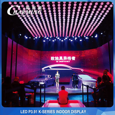 نمایشگر LED اجاره ای CE 500x1000mm 3840hz P3.91 256x128 برای اجاره