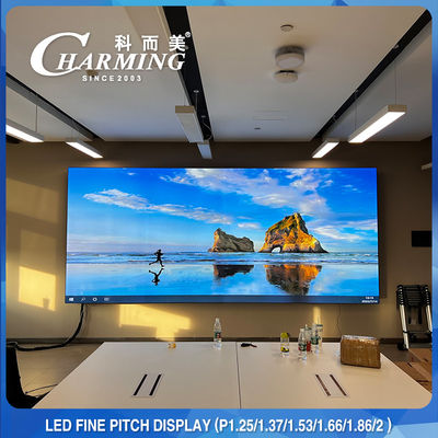 64*48CM پیکسل Pith 1.86MM HD LED Video Wall High Refresh 3840Hz برای اتاق جلسه