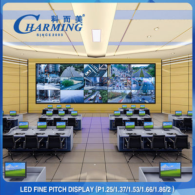نمایشگر تصویری 64x48CM HD LED دیواری Pixel Pith 2MM 3840Hz برای نمایش تلویزیونی