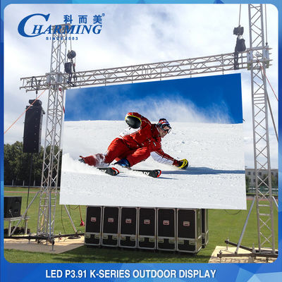 نمایشگر LED اجاره ای 3840HZ P26، P2.98، P3.91 صفحه نمایش دیواری ویدئویی LED بیرونی