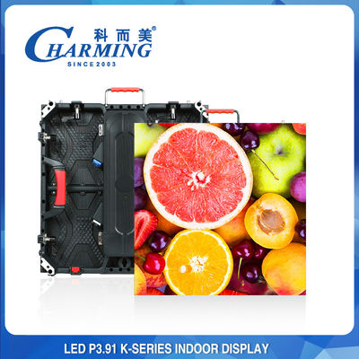 تبلیغات دیواری اجاره نمایشگر LED تمام رنگی P3.91 تولید کننده صفحه نمایش LED