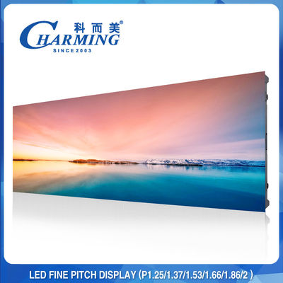صفحه نمایش LED ثابت داخلی تبلیغاتی P1.2 P1.5 P1.8 P2 P2.5 صفحه نمایش دیواری LED LED
