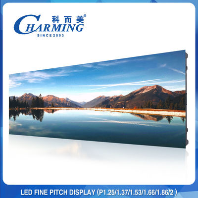 صفحه نمایش LED بدون درز P2.5 صفحه نمایش LED ثابت داخلی 4K Diecast آلومینیومی