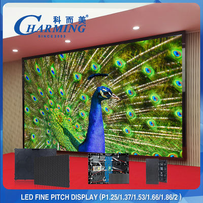 صفحه نمایش دیواری ویدئویی با صفحه نمایش LED ثابت HD P2.5 مغناطیسی Fine Pitch
