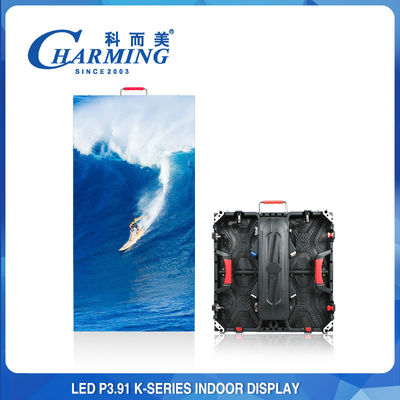 صفحه نمایش LED داخلی P3.91 500X1000X86mm 3840Hz با نرخ تازه سازی بالا سری Kaito-K