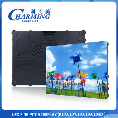 P1.25 P1.53 P1.86 P2 P2.5 LED صفحه نمایش داخلی 640x480mm آلومینیومی 4K تمام رنگی