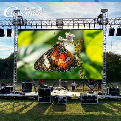 Quick Connect Truss P3.91 4K 3840Hz LED Wall Wall Display برای اجاره تبلیغاتی