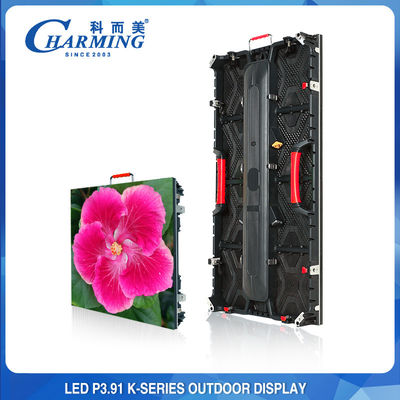 پنل LED اجاره ای ضد آب P3.91 IP65، صفحه نمایش بزرگ LED در فضای باز