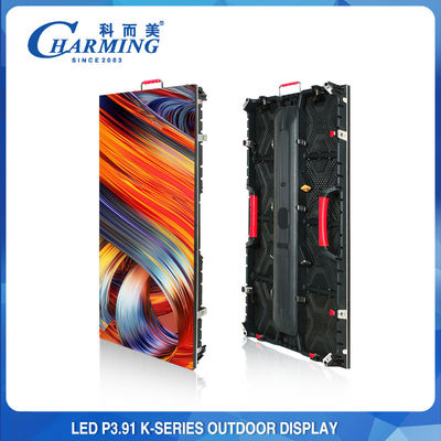 فروش گرم محصول صفحه نمایش LED در فضای باز صفحه نمایش دیواری ویدئو صفحه نمایش تبلیغاتی روشنایی بالا 500 * 500MM