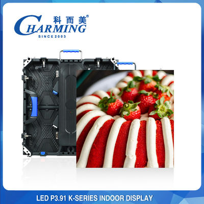 اجاره صفحه نمایش LED در داخل و خارج از خانه صفحه نمایش Full Color Ledwall P3.9 P3.91 LED Video Wall 500x500mm صفحه نمایش آلومینیوم