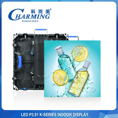 P3.91 سری K صفحه نمایش داخلی LED Arc Lock Design LED Screen اجاره