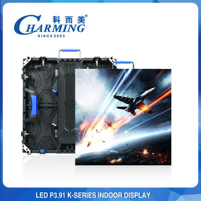چین سکسی P2.6 ویدیو LED صفحه نمایش داخلی LED صفحه نمایش با 3840Hz نرخ تجدید بالا و وزن سبک