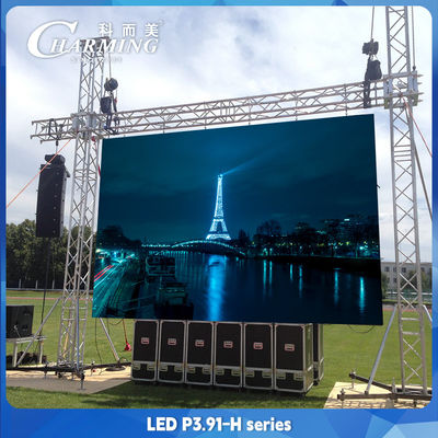 P3.91 صفحه نمایش های LED در فضای بیرونی
