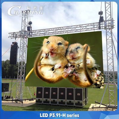 P3.91 صفحه نمایش های LED در فضای بیرونی