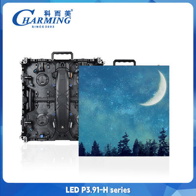 8K اجاره P3.91 IP65 صفحه نمایش دیواری ویدئویی LED با روشنایی 4500CD / M2