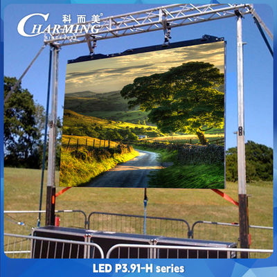 صفحه نمایش LED 4K P3.91 داخلی LED Video Wall اجاره LED با نگهداری جلو