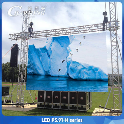 صفحه نمایش 8K Ultra Thin P2.6 P2.98 P3.91 در فضای باز LED Video Wall