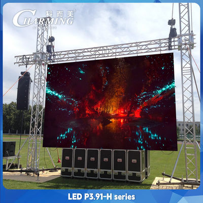 3.91MM LED Panel اجاره تعمیرات جلو منحنی و زاویه راست