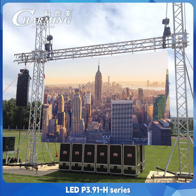 3.91MM LED Panel اجاره تعمیرات جلو منحنی و زاویه راست