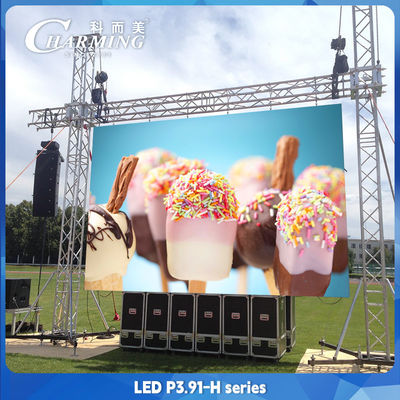 3.91MM LED Panel اجاره تعمیرات جلو منحنی و زاویه راست