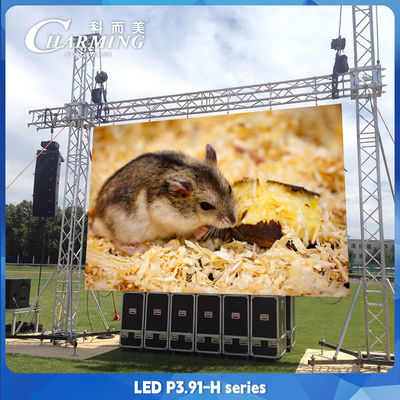 4500CD/m2 P3.91 اجاره صفحه نمایش LED 500*1000mm IP65 دیجیتال