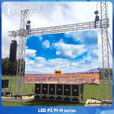 4500CD/m2 P3.91 اجاره صفحه نمایش LED 500*1000mm IP65 دیجیتال