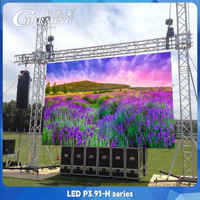 4500CD/m2 P3.91 اجاره صفحه نمایش LED 500*1000mm IP65 دیجیتال