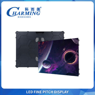 صفحه نمایش LED داخلی رده بالا برای سالن های اجتماعات و گالری ها 8K، نگهداری از جلو، 6 گام پیکسل، اندازه های انعطاف پذیر