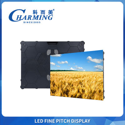 نمایشگر LED داخلی ماژولار برای نصب ثابت با نرخ تازه‌سازی 8K، دسترسی از جلو مغناطیسی، آماده‌ی اتصال چند اندازه