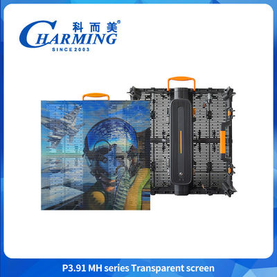 روش های نصب چندگانه رنگ RGB P3.91MH سری SMD1921 صفحه شفاف با قفل سریع