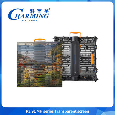 P3.91 LED Display 3840hz شفاف در فضای باز LED Video Wall Display Panels برای نمایشگاه خودرو