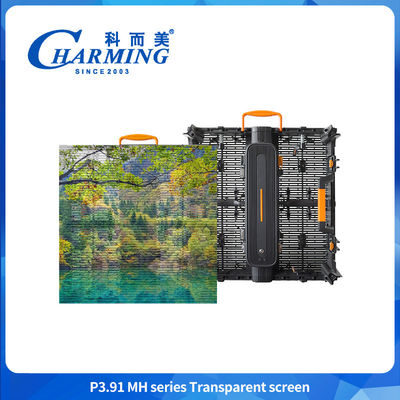 P3.91 LED Display 3840hz شفاف در فضای باز LED Video Wall Display Panels برای نمایشگاه خودرو